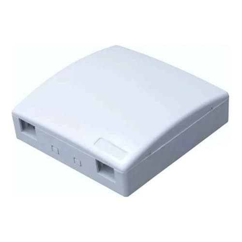 Caixa Terminação Fibra Óptica Roseta Pto 2p- Bc- Kit 10un