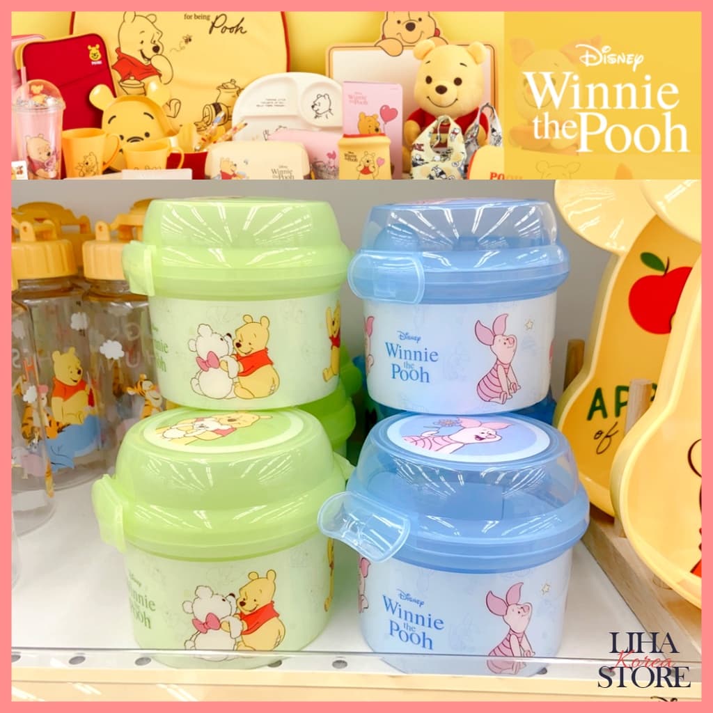 Caixa De Armazenamento Daiso Korea x Disney Winnie the Pooh (NEW2022)/Mini Cesta/Do Ursinho De Leitão/& Piglet