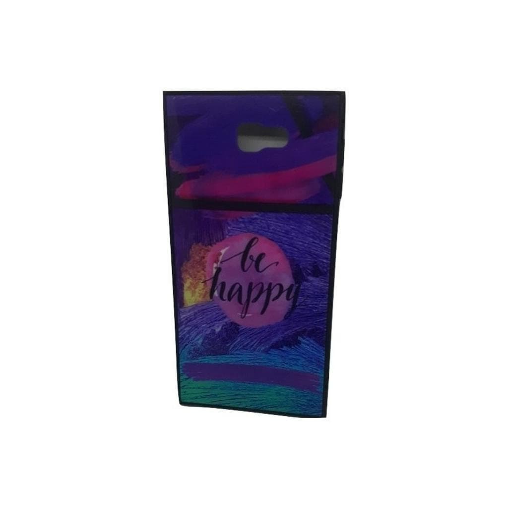 Capa case Capinha celular Galaxy J7 Prime G610 G611 BE HAPPY