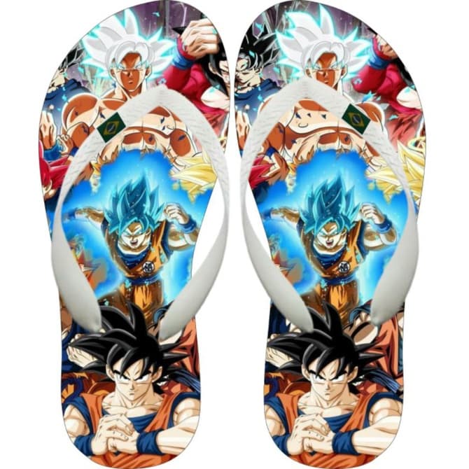 Chinelo sandália Dragon Ball Adulto e infantil