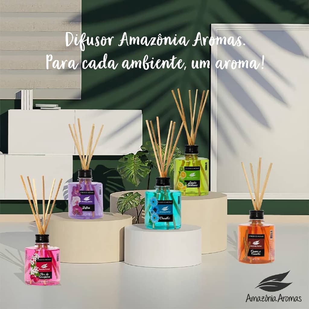 Difusor de aromas Orvalho - Amazônia Aromas