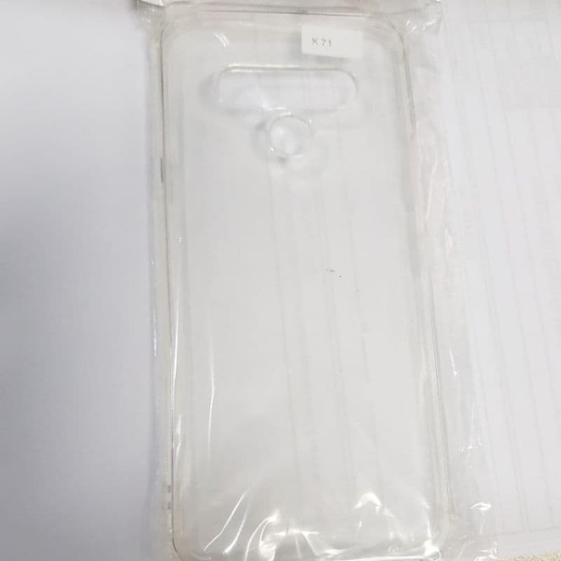 Capa de silicone para lg k71 anti-quedas