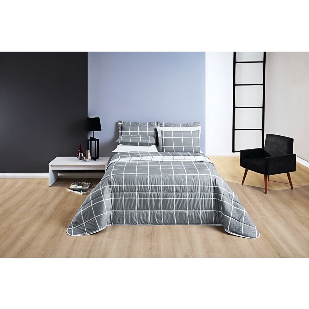 COBRE LEITO SOLTEIRO MATELADO  MICRO PERCAL ACETINADO  200 FIOS AUSTIN