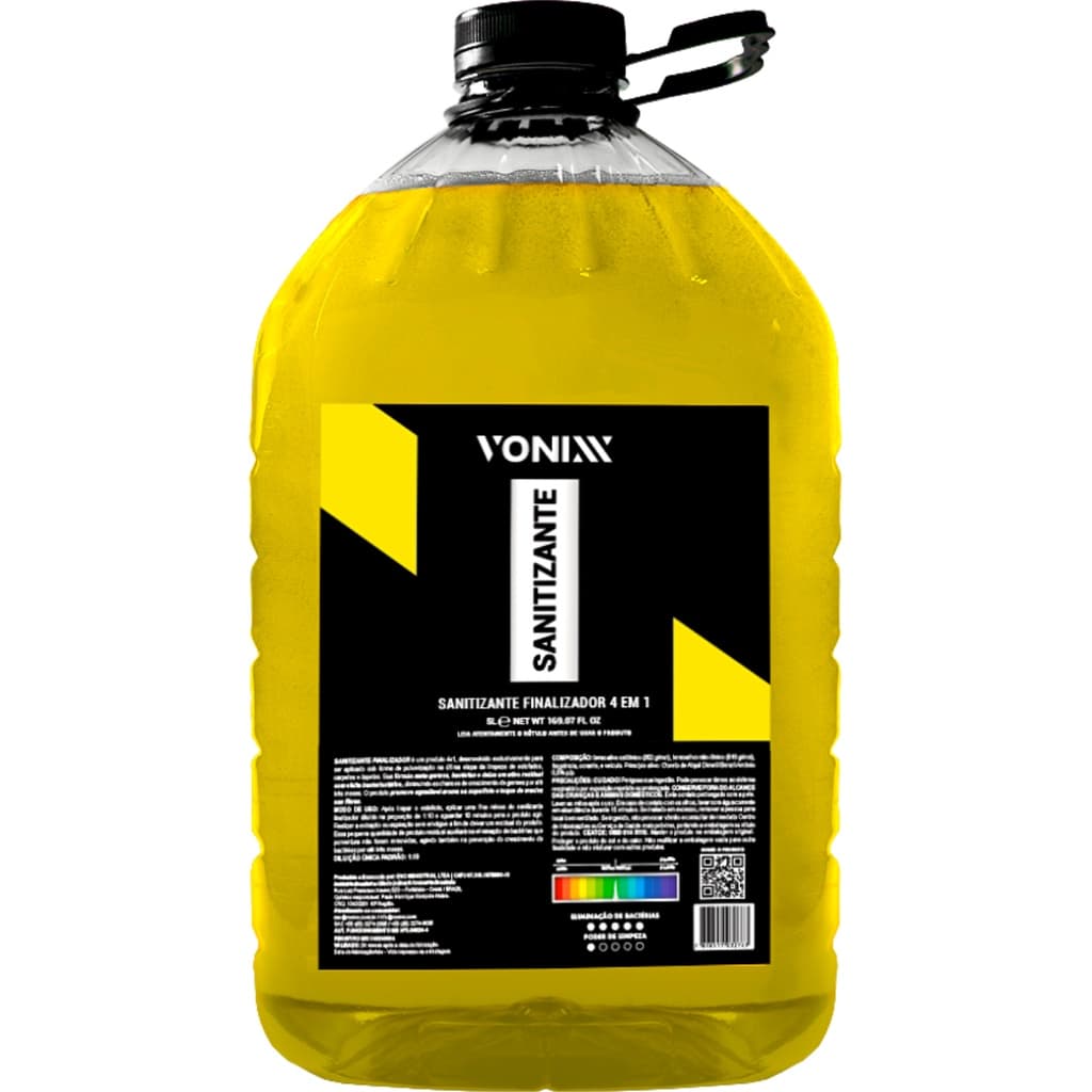 Sanitizante Finalizador De Estofados Carpetes Tapetes 5L Vonixx