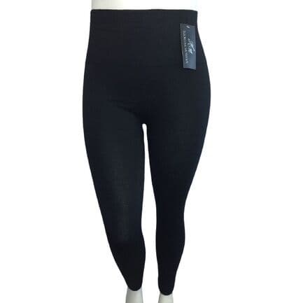 Meia Calça PLUS Size Grossa Fio 80 Cós Alto Sem Pé 44-52