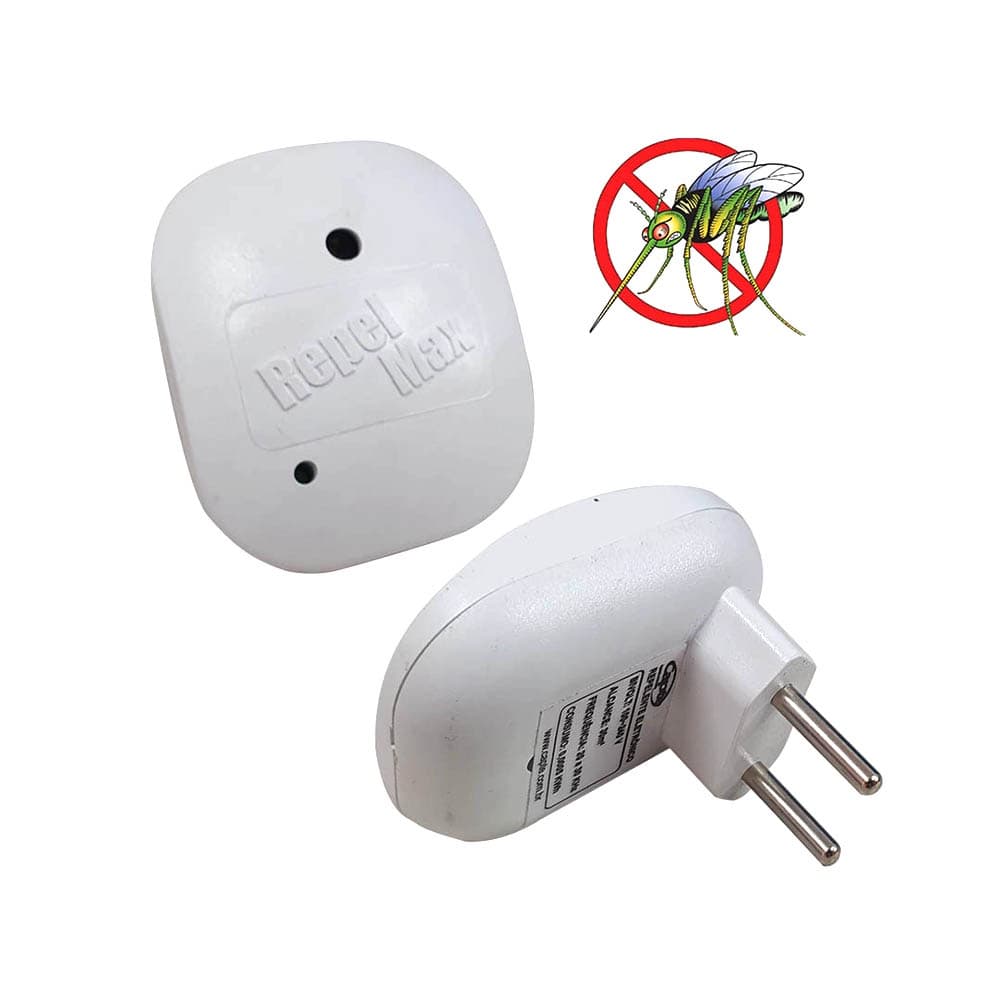 Repelente Eletronico Pernilongo Mosquito Bivolt Branco Repele E Espanta Repel Max sem uso de refil ou quimica