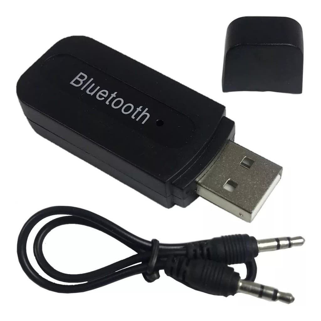 PENDRIVE ADAPTADOR RECEPTOR VIA BLUETOOTH 2.1 ÁUDIO USB + CABO P2