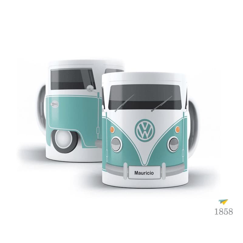 Caneca Personalizada Kombi Carros Modelo 1