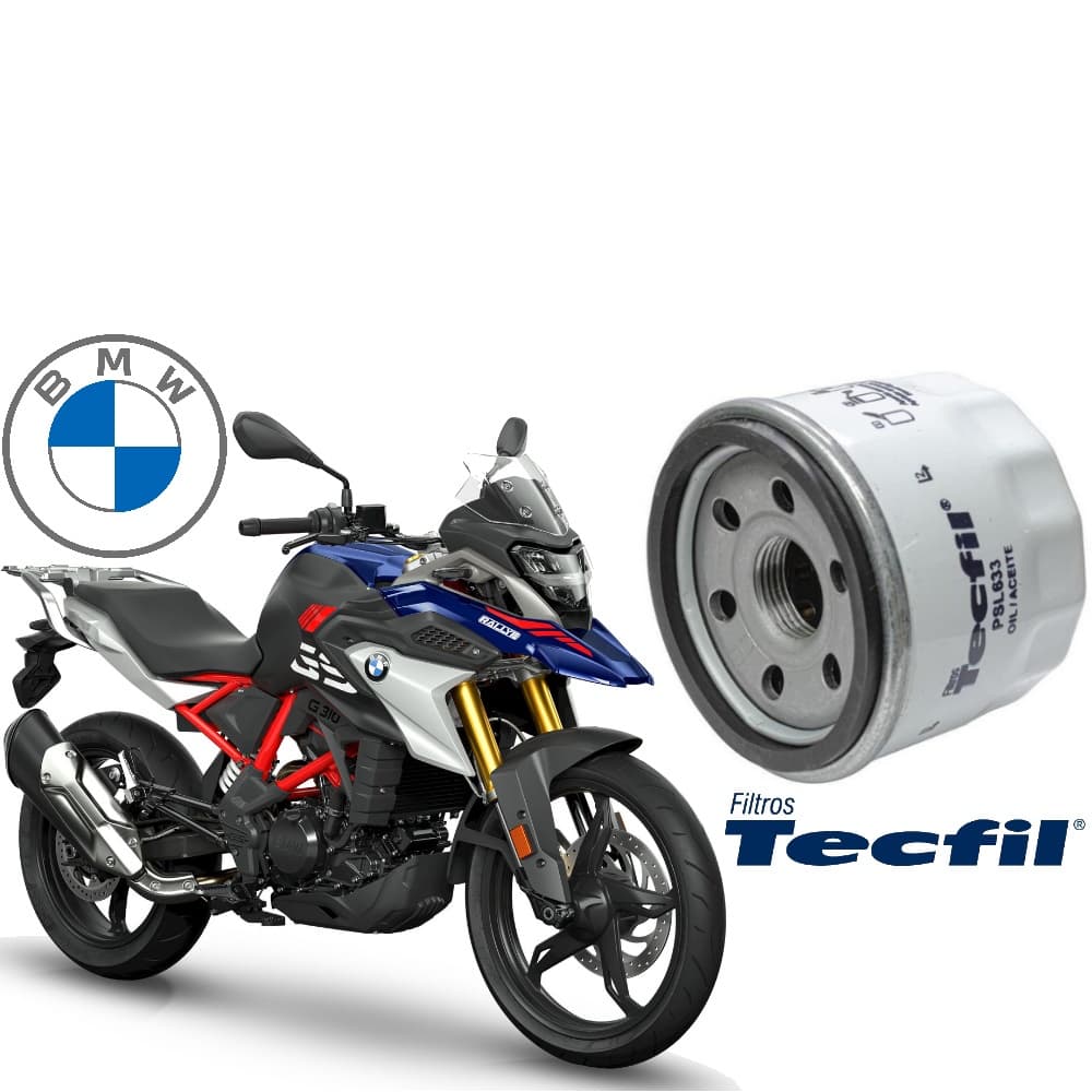 Filtro De Óleo Tecfil Bmw G 310 Gs 313 G310gs Gs310 Psl633