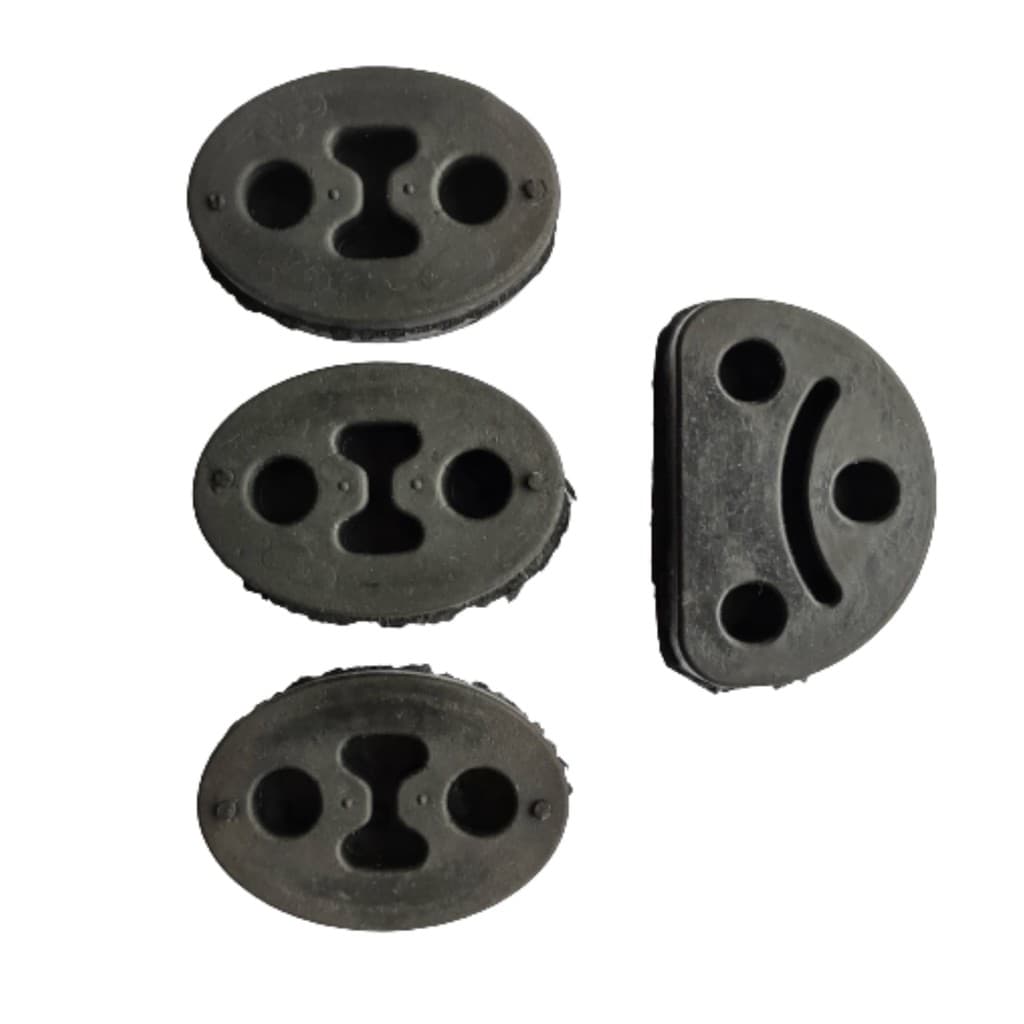 Borracha Coxim Escapamento Fiat Palio Kit 4 Unidades
