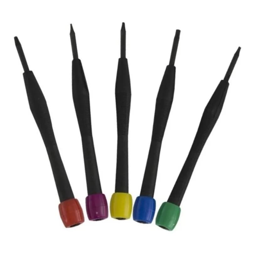 Kit 5 Peças Conjunto de Chaves de Precisão Torx Reparos