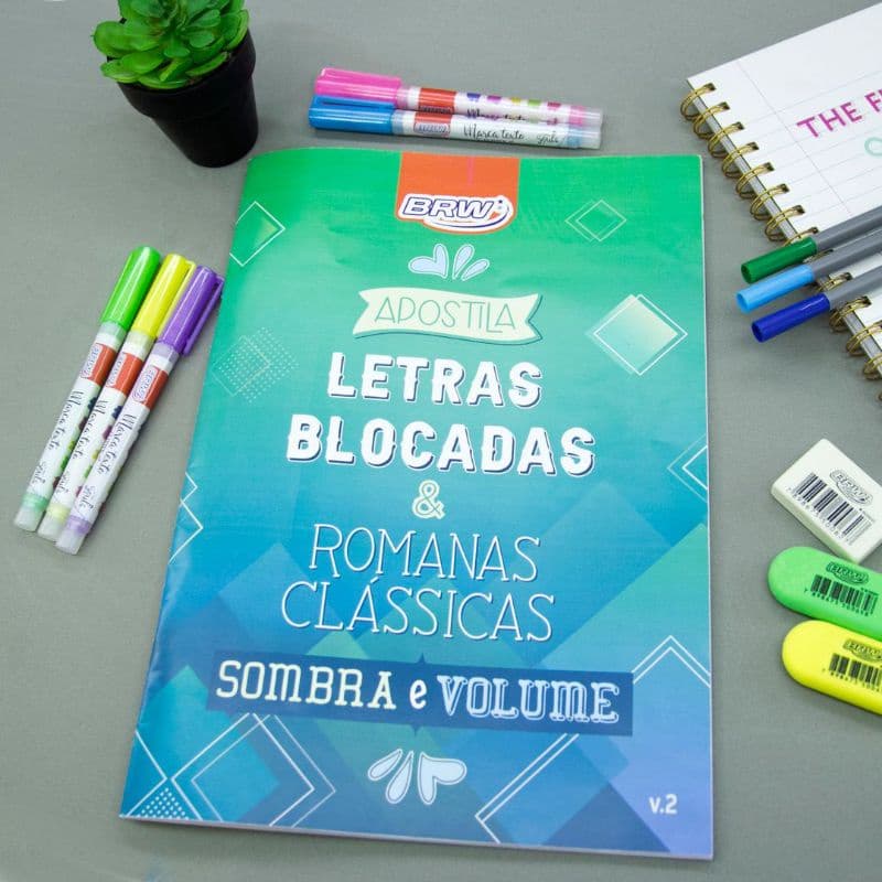 Apostila de letras blocadas iniciante vol. 2