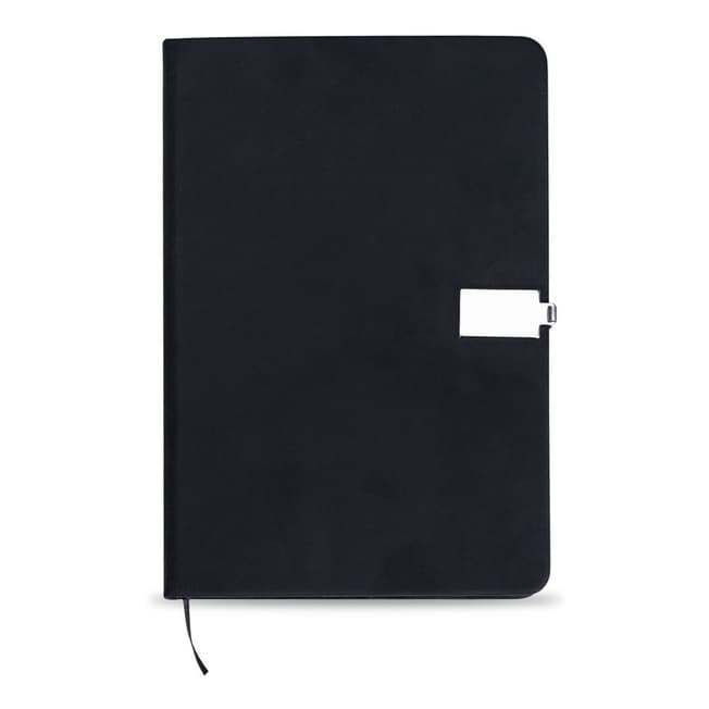 Caderno Tipo Moleskine Fecho Magnetico 14x21cm Pautada