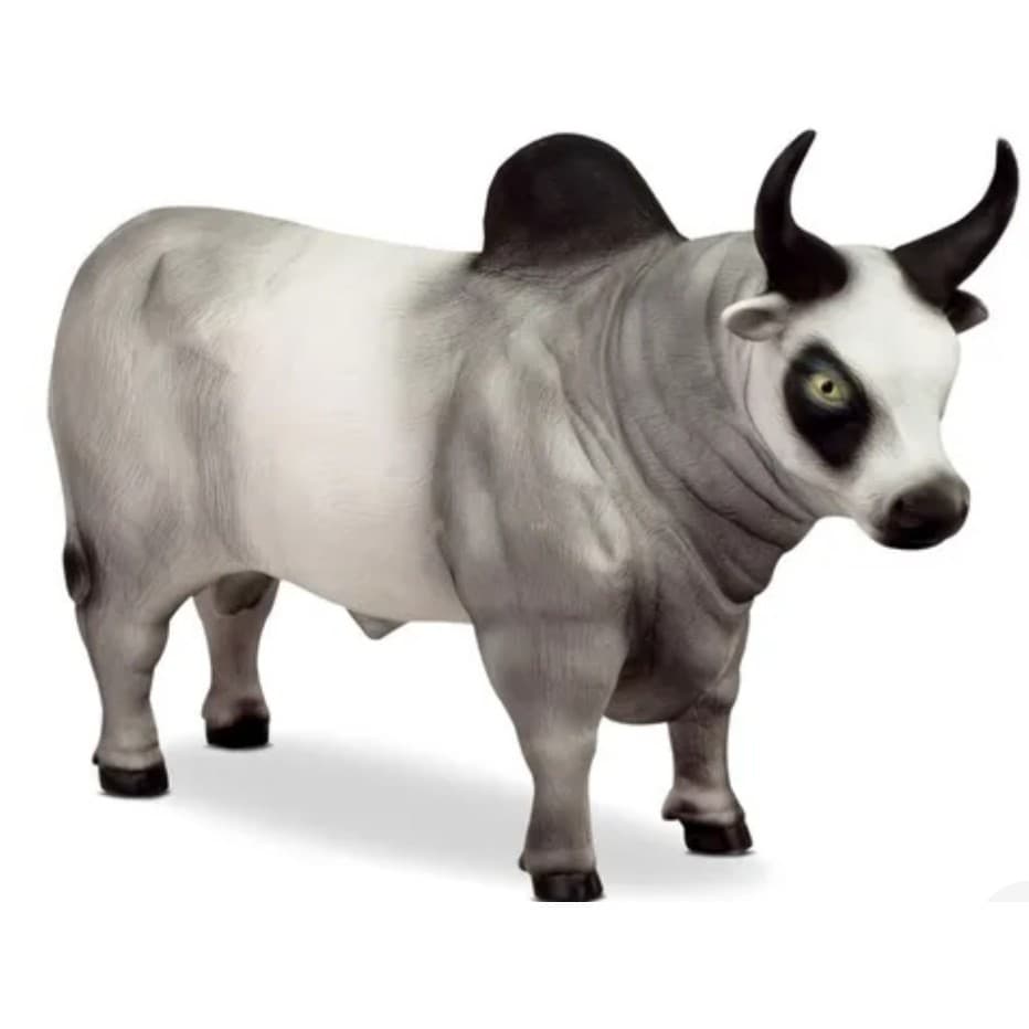 Brinquedo Boi Touro Farm Animais Da Fazenda - Bee Toys
