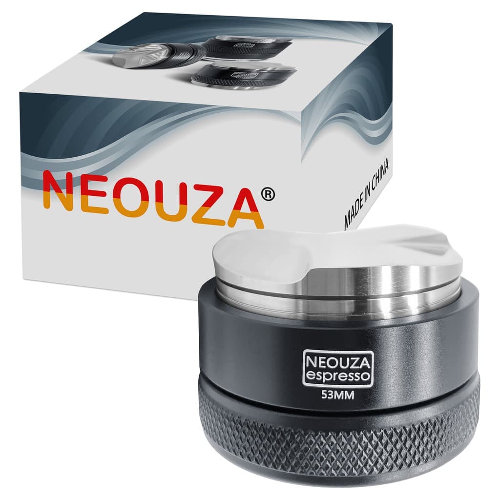 NEOUZA Máquina De Café Em Pó 51mm 53mm 58mm Distribuidor De Profundidade Ajustável Tigela Universal 304 Suprimentos Aço Inoxidável Antiderrapante