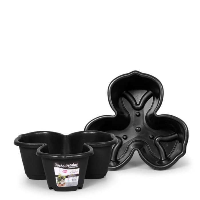 Kit 10 Vasos Para Pétalas 1 Litro Empilhavel Pequeno Plantas Jardim