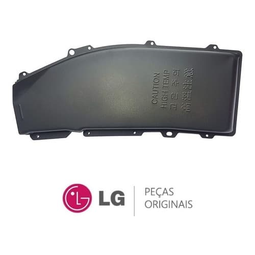 TAMPA DO DUTO DE SECAGEM DA LAVADORA LG WD12596