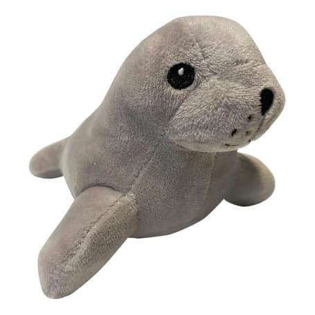 Brinquedo Pelúcia Mordedor Foca Para Pets Napi Cães Gatos