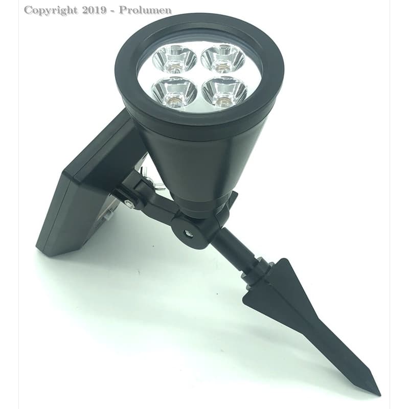 Luminária estaca Solar LED  para jardim   3770