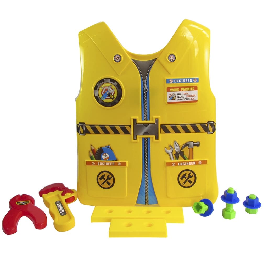 Colete Kit Engenheiro de Plástico com 11 Peças