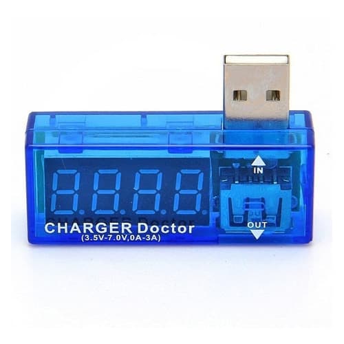 Medidor De Voltagem E Amperagem Usb Charger