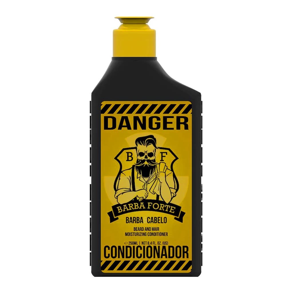 Condicionador Hidratação Barba e Cabelo Danger Barba Forte 200ml