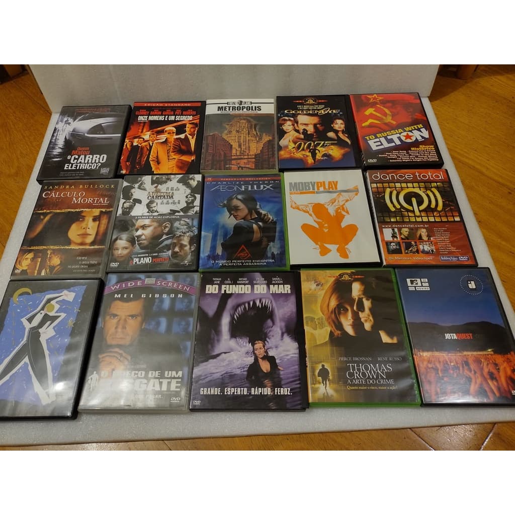 14 Dvd Original Mídia Física