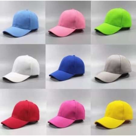 Boné Esportivo Básico Liso Com Aba Curva Unissex Ideal Para Corrida, Caminhada, Ciclismo
