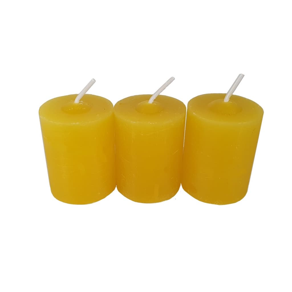 Kit 3 Velas Aromáticas Perfumadas Com Aroma De Citronela