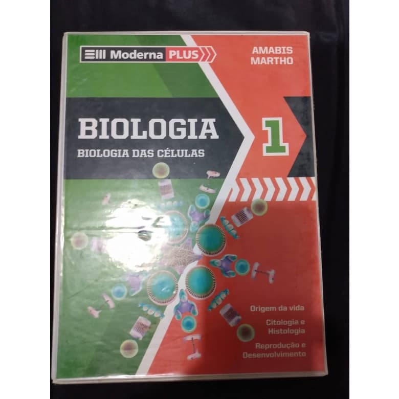 Biologia - Biologia das Células - Volume 1 - Moderna Plus (Box Completo)
