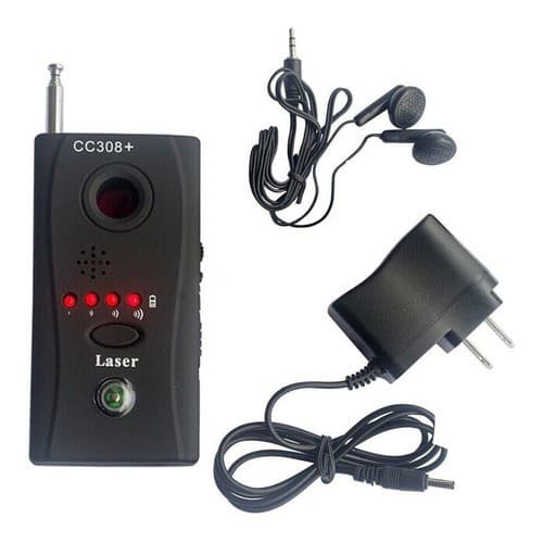 Detector Localizador Cc308 De Cameras Escutas Espião Grampo