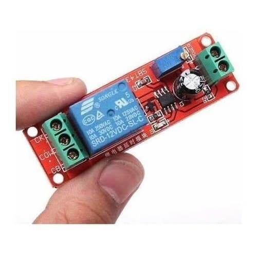 Relé Temporizador Atraso 12v Ne555 Automotivo Arduino Carro
