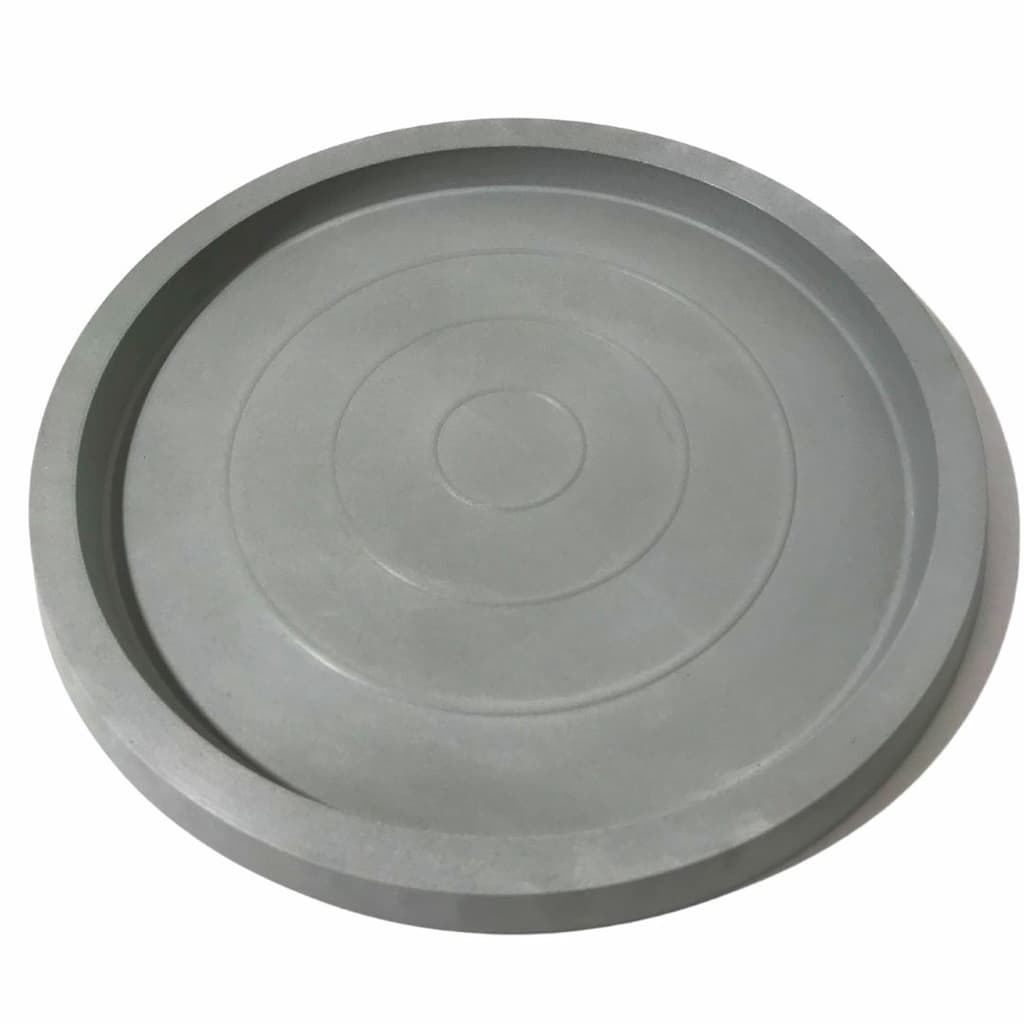 Prato Redondo 34cm Para Vasos De Planta De Chão Polietileno
