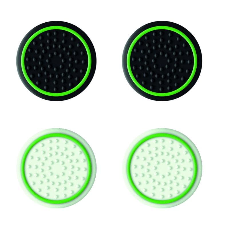 Grip Silicone Xbox, PS5 Brilham no Escuro 4 peças 2 cores 2 Pares de grip -  GXT 267 Trust