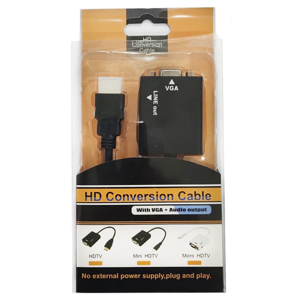 Conversor hdmi para vga padrão co01