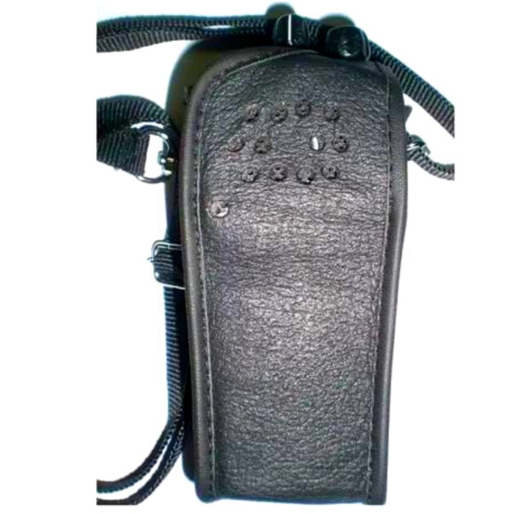 Capa De Couro Legitimo Flexivel Para Radio Motorola Ep-150