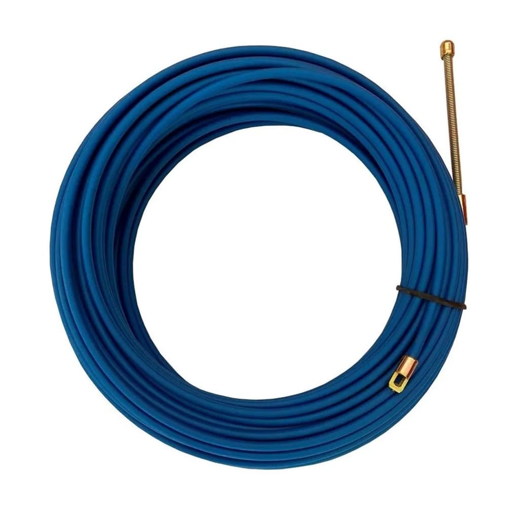 Guia Passa fio Sonda de PVC Alma de Aço Profissional 10 Mts