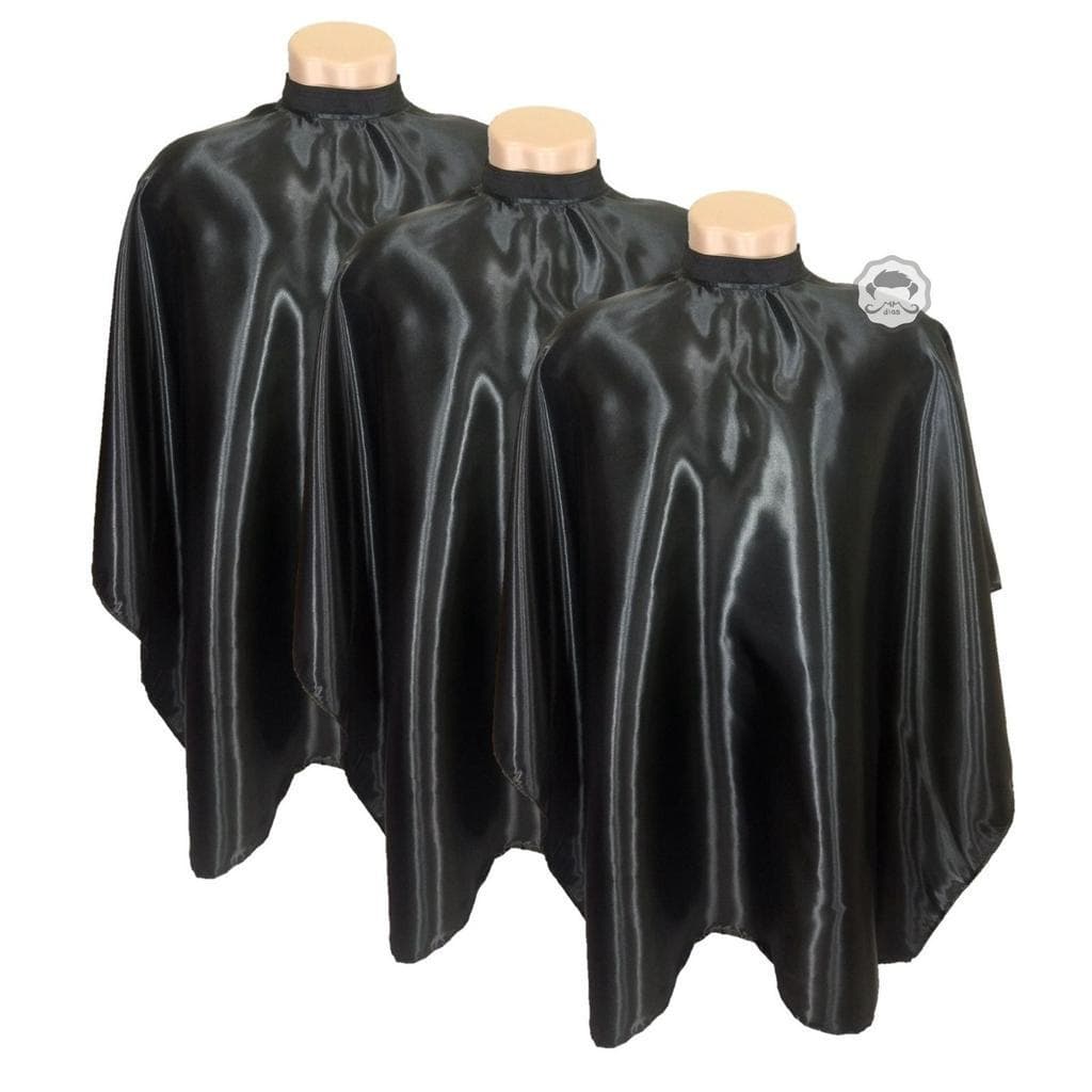 Kit 3 Capas de Corte Barbeiro Cabeleireiro com Zíper Diversas Cores