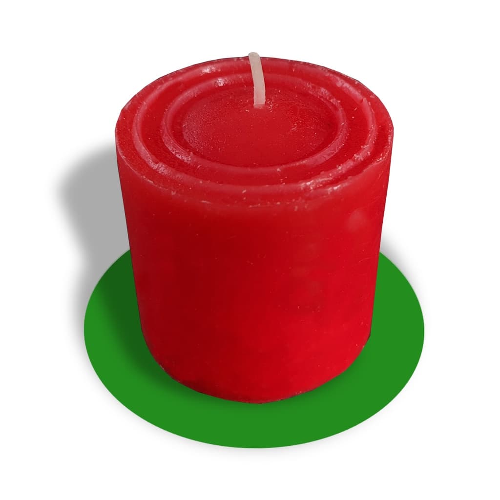 Vela Decorativa Aromática Com Aroma De Pitanga - Perfume Seu Lar