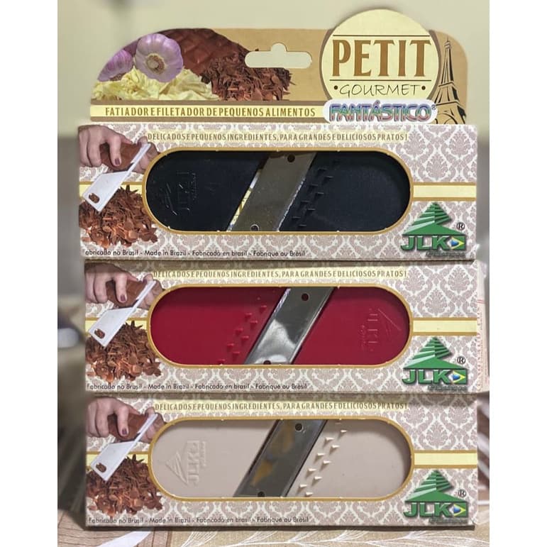 Fatiador e filetador de pequenos alimentos Petit Gourmet