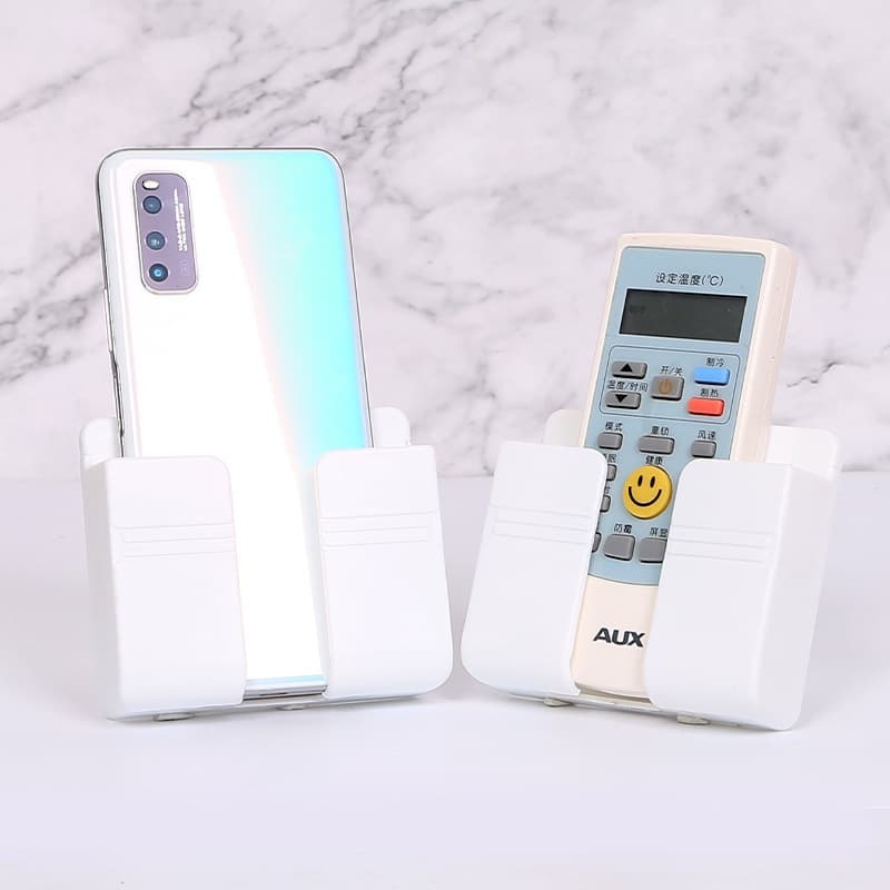 Suporte Multiuso De Parede Para Celular Controle Plástico Para Carregar Celular, Suporte Para Controle Remoto