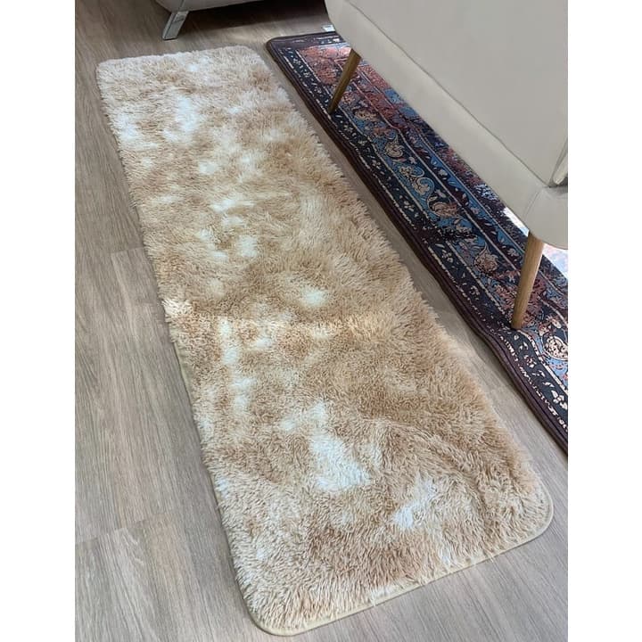 Tapete Felpudo Peludo 0,60 x 2,00 Passadeira Antiderrapante