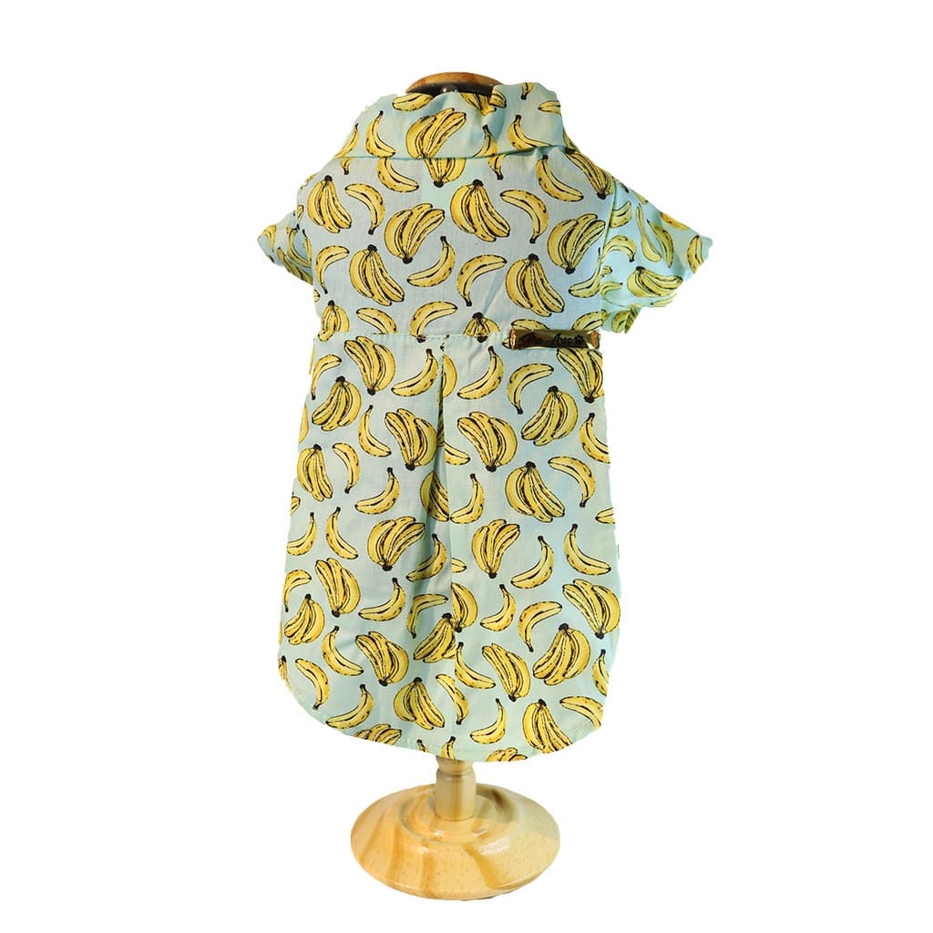 Roupa pet Camisa Pet Banana roupinhas cachorro fantasia cão bananas de pijama divertida cachorro