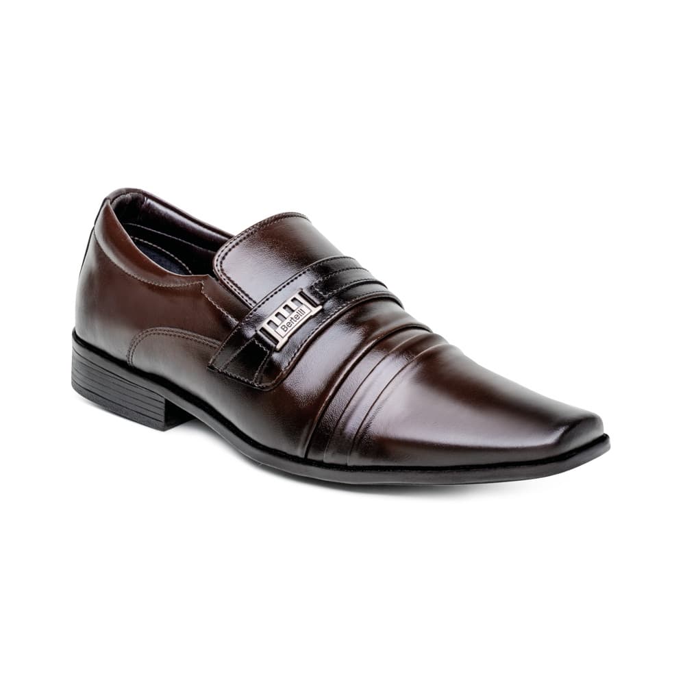 Sapato Masculino social design italiano fino acabamento em verniz sola de borracha em gel envio 24 hrs
