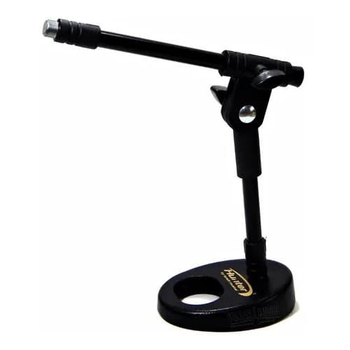 Pedestal Suporte Mesa Microfone Torelli Hpm 56 Pés de Ferro