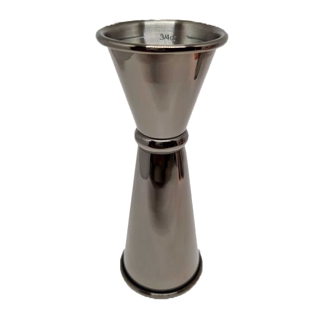 Dosador para bebidas inox - preto - 30/60ml