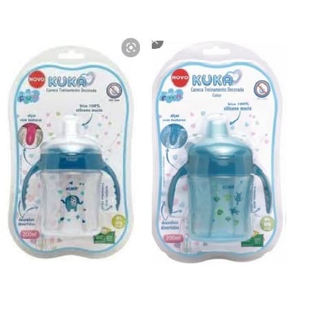 Caneca Treinamento Dec Fun C/alça 200 Ml +6 Meses cor Natural - color kuka