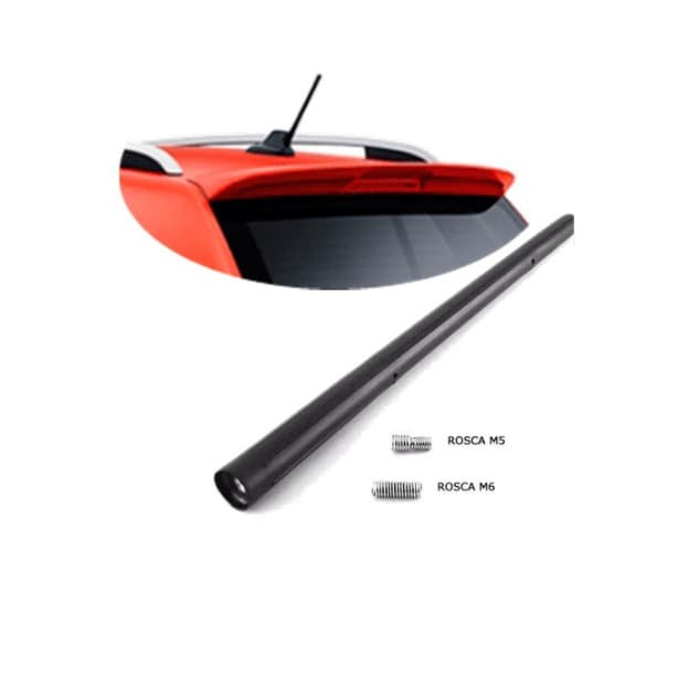 Haste Antena De Teto Som Gol Fox Saveiro Voyage Todos Carros Universal 20cm