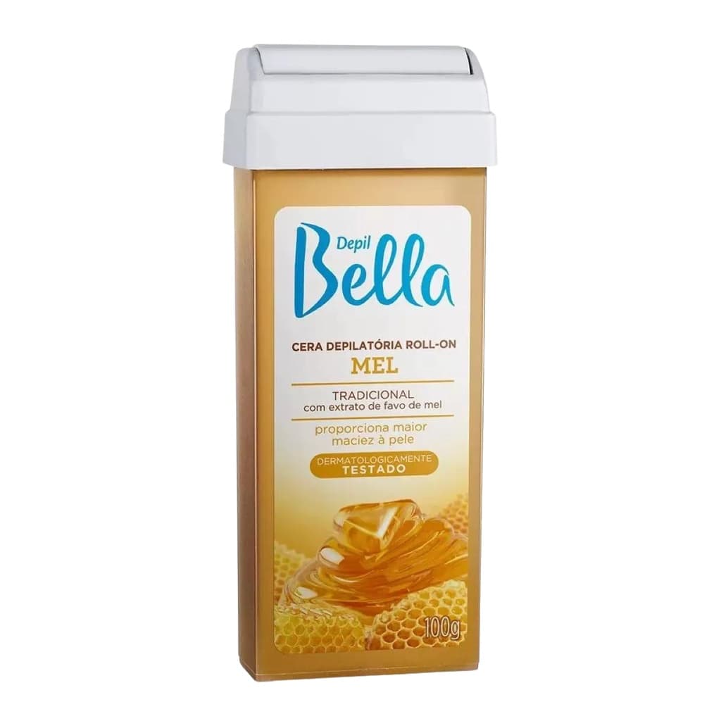 Cera Depilatória Roll-on Mel Depil Bella 100g