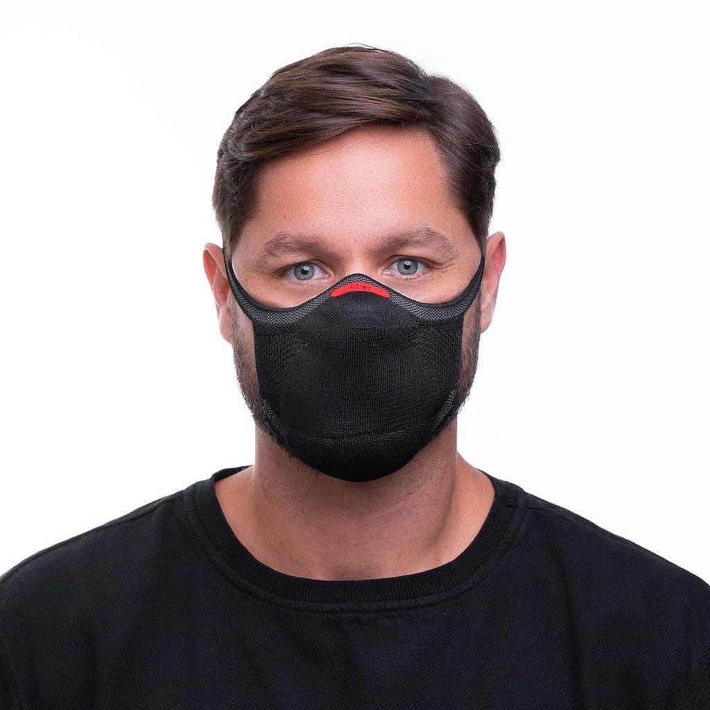 máscara de proteção corrida mascara caminhada fiber knit 3d + 1 filtro original